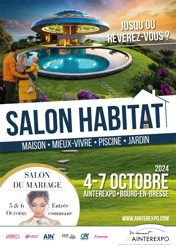 Ainterexpo - Salon Habitat - Affiche